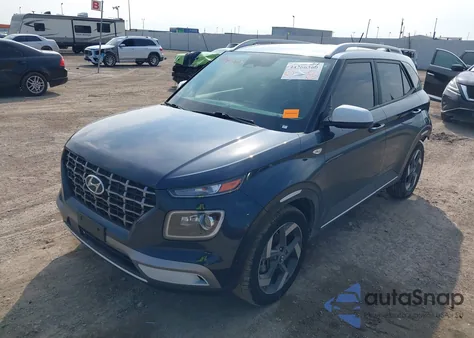 2024 Hyundai Venue Limited из США, поврежденный, VIN KMHRC8A3XRU325486